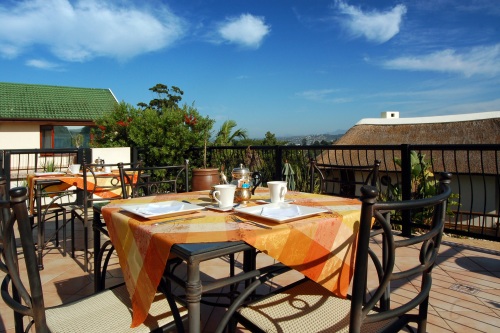 Knysna Country House deck